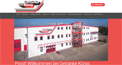 Desktop Screenshot of getraenke-koenig.de